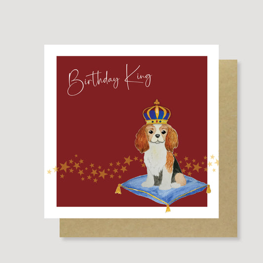 Birthday King card