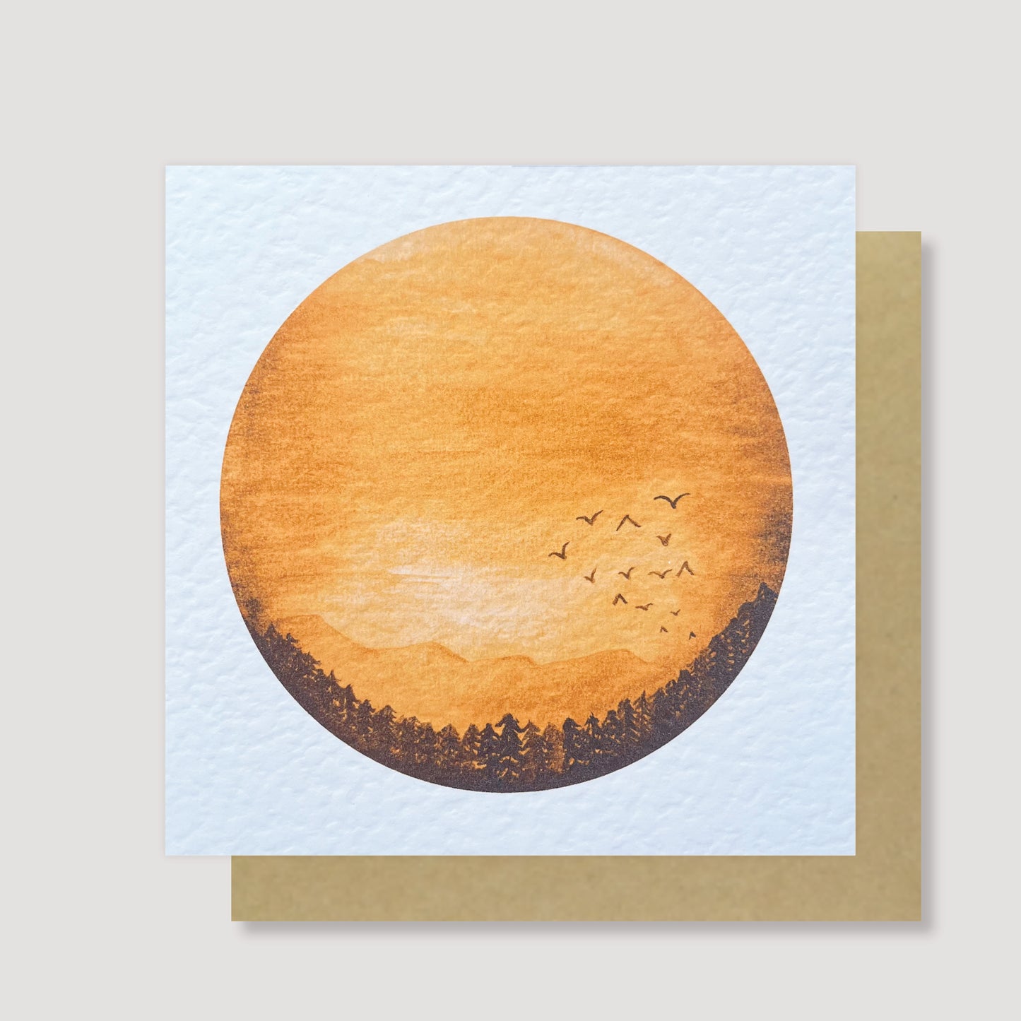 Sunset in the Wilderness card - pack of 6