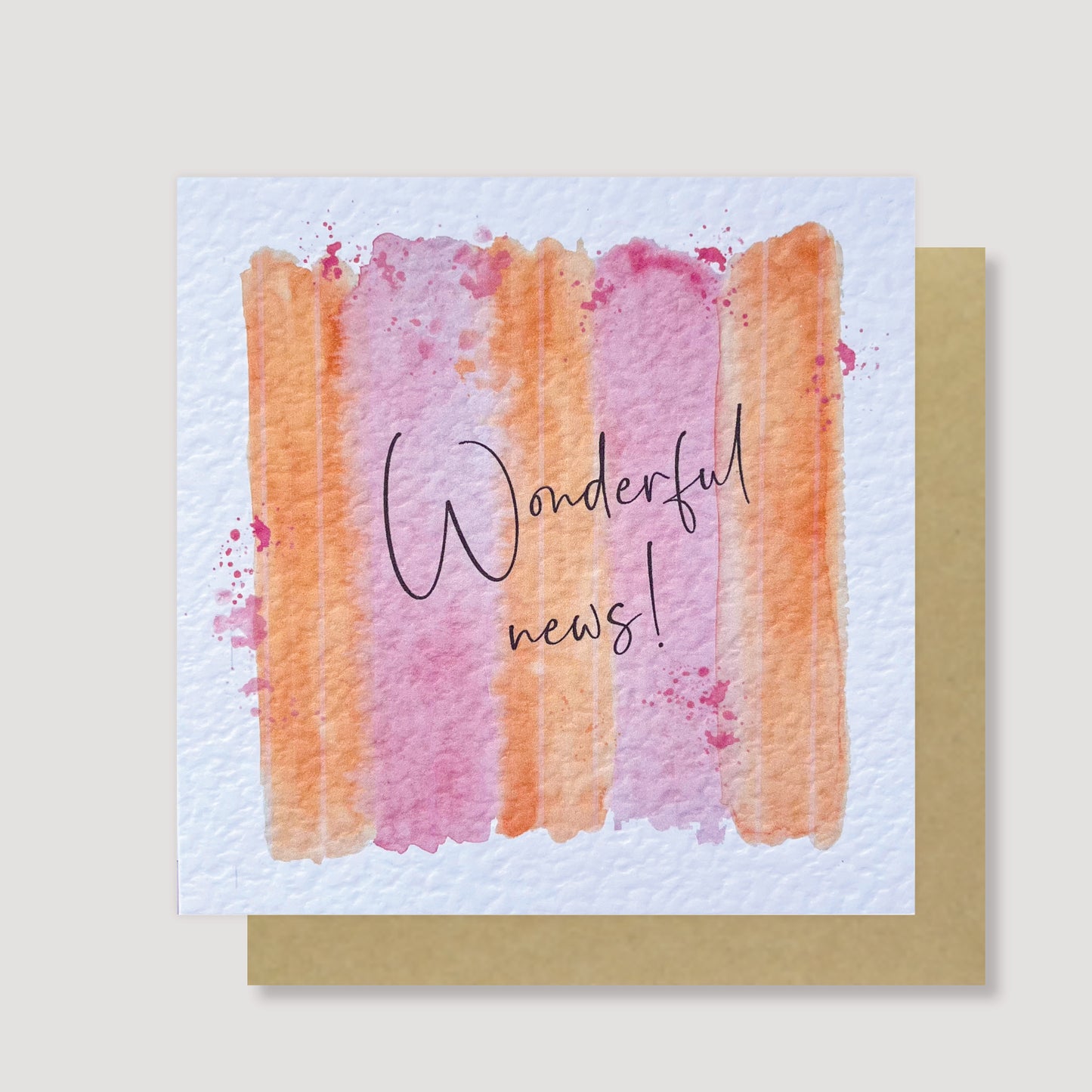 Wonderful News card