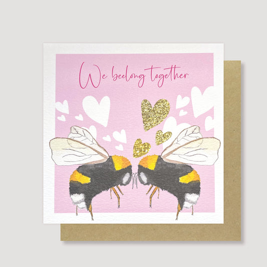 We beelong together card