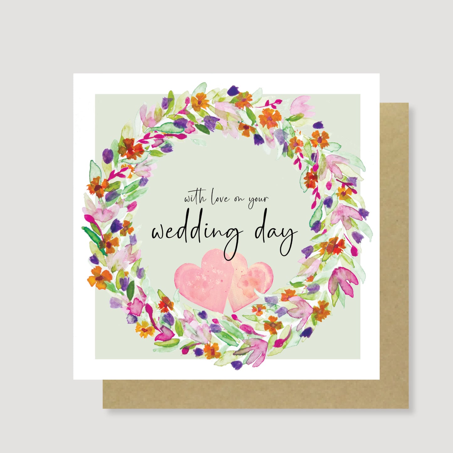 Wedding day love card