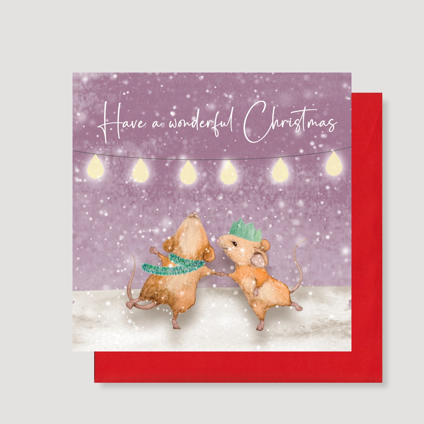 Christmas Mice Christmas card