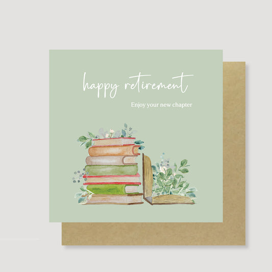 Happy retirement card