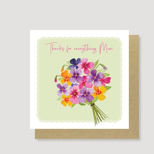 Thanks for everything, Mum card