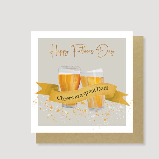 Cheers Father's Day card
