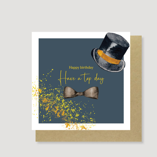 Top birthday card